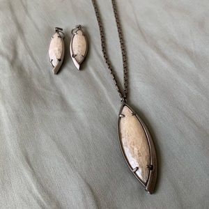 Kendra Scott Milla Necklace & Earrings